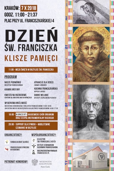 imieniny świętego franciszka